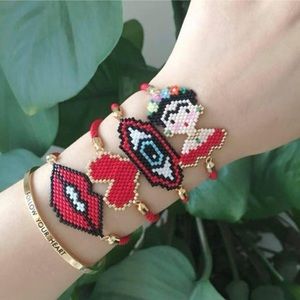 Bracelets ( Frida, lips, eye, heart)